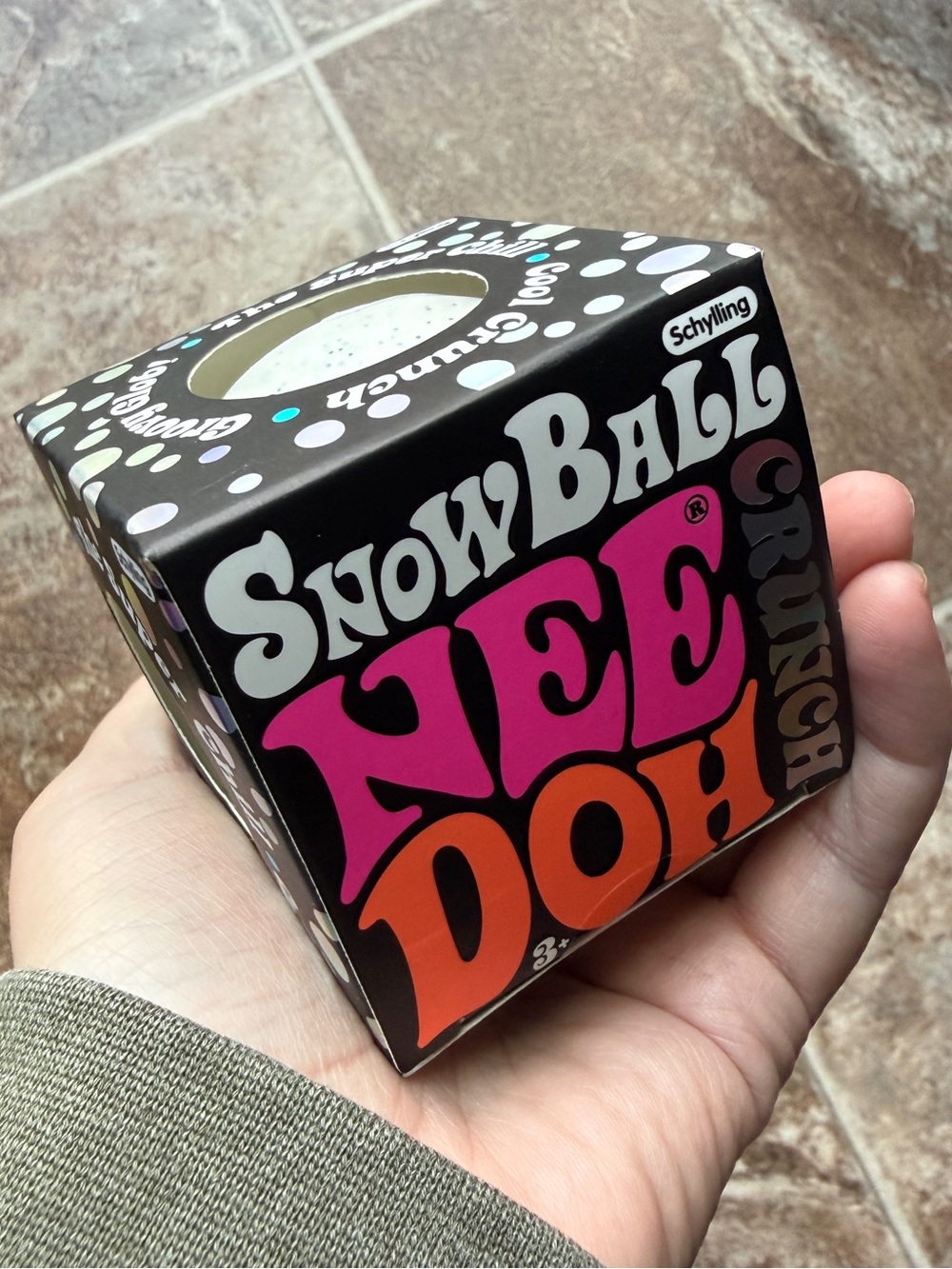 SnowBall NeeDoh Crunch NEW!